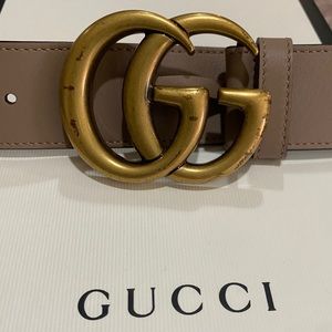 Womens Double GG gucci Belt